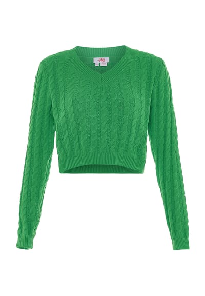 Mymo Jumper Dames Grasgroen