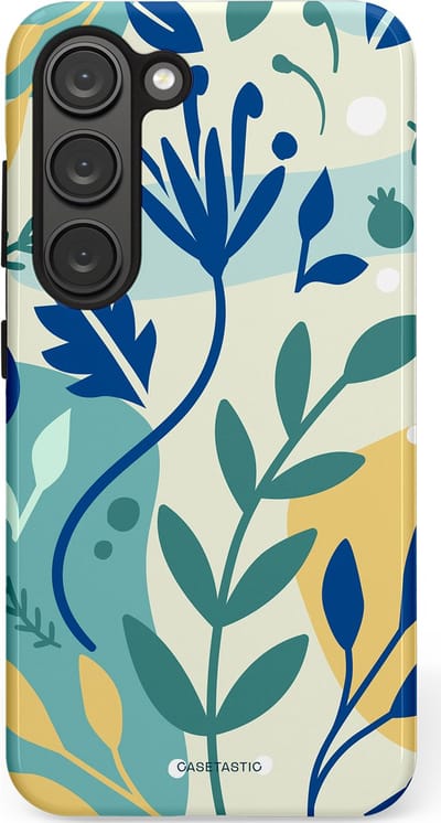 Casetastic Hoesje Geschikt voor Samsung S23 - Stijlvolle Beschermende Duo-layer Case - Muse in lente