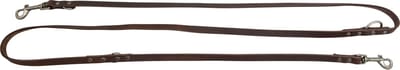 Animal Boulevard Ab30125 - Hals- En Leibanden - Hond - Ab Country Leather Handvrij Leiband Bruin-12mmx200cm - Maat: 12mmx200cm - 198049