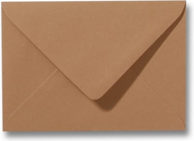 Envelop 12 x 18 Bruin, 100 stuks