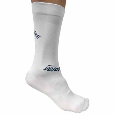 Velotoze Lightweight Crew Sokken Wit EU 37-42 1/2 Man,Vrouw