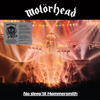 Motörhead - No Sleep 'Til Hammersmith (2 LP | Book) (40th Anniversary Edition) (Deluxe Edition) (Remastered)