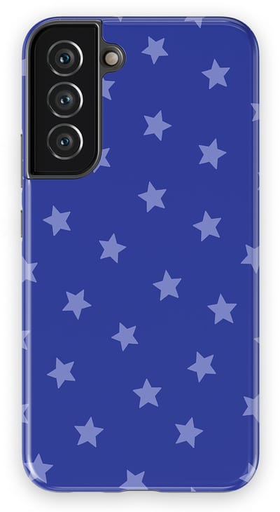 DripCase Hoesje Samsung Galaxy S22 Plus | Sterren Design | Magnetisch Opladen | 2-in-1 Ontwerp | Stars Backcover Blue Moon