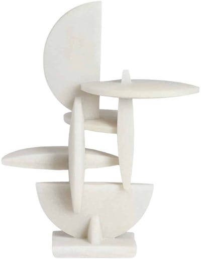Light & Living Ornament Giselle - Crème - 27.5x21x34cm - Modern - Kunststof