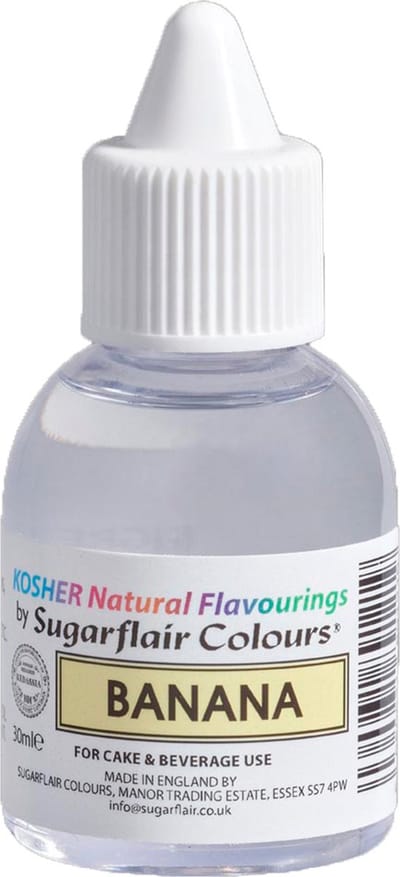 Sugarflair Natuurlijke Smaakstof - Banaan - 30ml - Aroma - Kosher