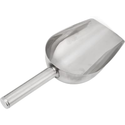 Pelle pour Aliments pour Animaux Acier Inoxydable Cuillère à Nourriture pour Chien Manche Long Cuillère d'Alimentation pour Chiens Chats