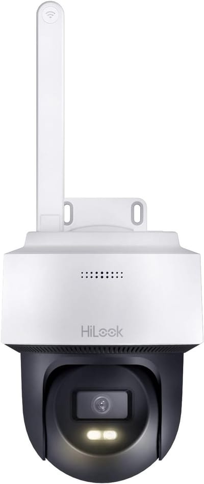 Wifi Camera Buiten - Beveiligingscamera Draadloos - Toezicht Houden - 4MP Nachtzicht 30m - 512GB Opslag - Wit