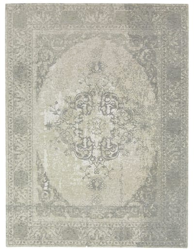 Acsento Meda Vloerkleed - 200 x 300 cm - Taupe - Rechthoekig - Acryl - Eetkamer, Woonkamer - Medallion - Vintage, Klassiek