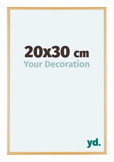 Your Decoration - Fotolijst 20x30 cm - Aluminium - Goud Vintage - Kent