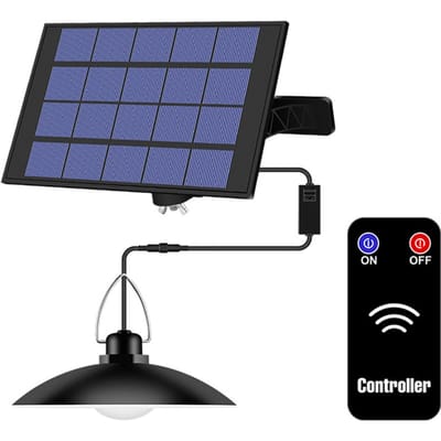 Lumière Pendentif Solaire Contrôle Intelligent de la Lumière Économie d'Énergie Extérieur Étanche Éclairage Maison Jardin