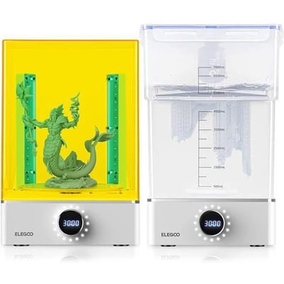 ELEGOO Mercury X Bundle Machine de Nettoyage et de Durcissement Séparées Wash and Cure pour Modèles en Résine des Grandes Imprim46