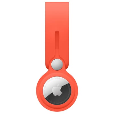 Silicone Loop voor de Apple AirTag - Electric Orange