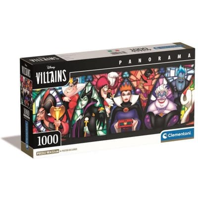 Clementoni - Puzzel - 1000 Stukjes - Disney Panorama Dorp - Vanaf 14 Jaar