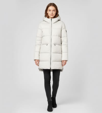 Ecoalf Marangu Jas Wit L Vrouw