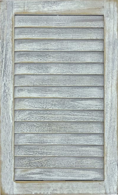 Lavandoux - Louvre Shutter Paneel - Vintage - 48 x 29 cm