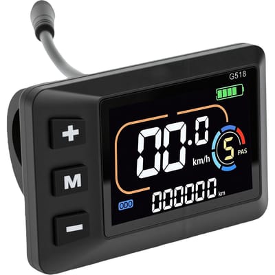 Elektrische Fiets LCD Scherm Achtergrondverlichting LED Snelheidsmeter Kilometerteller Vervanging voor Yozma In 10 Elektrische Crossmotor