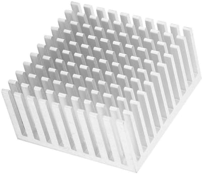 ONF3 - Aluminium Heatsink - Koellichaam - Vermindert oververhitting - 40x20x40mm - Geschikt voor GPU IC Chips - Zilver
