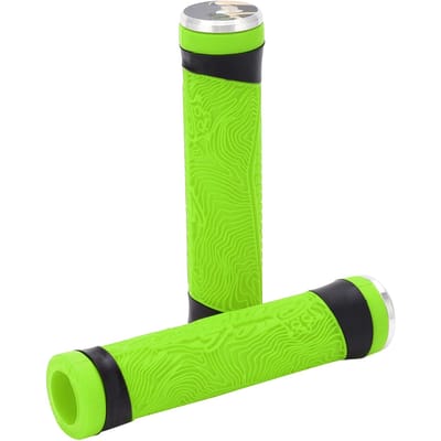 FMFXTR Housse de Guidon de VTT Motif Gecko Poignées Universelles en Silicone vert