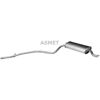 Geluiddemper achter ASMET 16.074