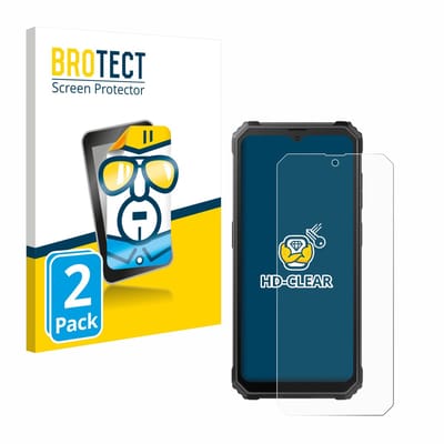 BROTECT - Screenprotector voor Blackview BV4800 SE - Folie Beschermfolie transparant 2 Stuks