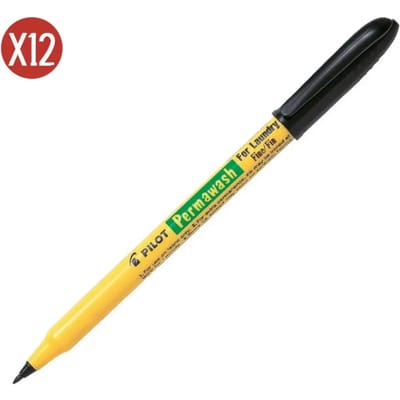 Wasbare textielmarkers Staedtler Pilot (x12)