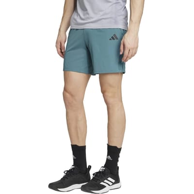 Adidas Unisex Performance Gym+ Shorts Preloved Teal Taglia: S 7" | Pantaloncini Outlet | Unisex | Ciano