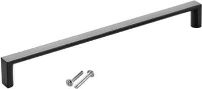 SOTECH meubelgreep BLACKLINE XI BA 224 mm mat zwart (lengte 231 mm, breedte 12 mm, hoogte 27 mm) handgreep van aluminium