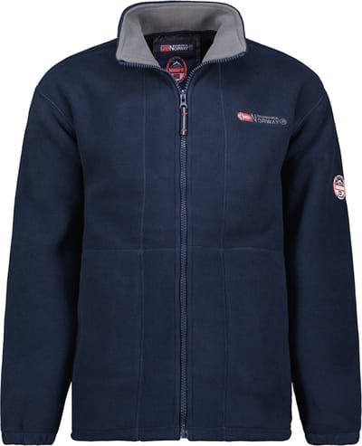 Geographical Norway Fleece Vest Heren Blauw Torleon - S