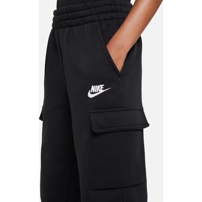 NIKE - nike sportswear club fleece big kid - Sport joggingbroek jongens - Zwart