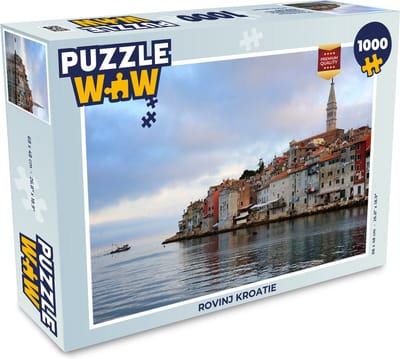 Puzzel Rovinj Kroatie - Legpuzzel - Puzzel 1000 stukjes volwassenen