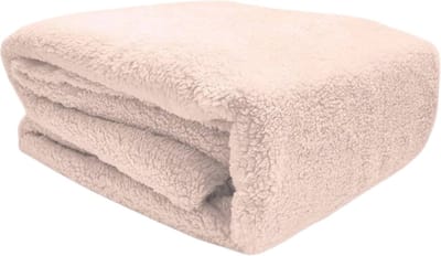Sleeps Zachte Teddy Hoeslaken Roze - 160 x 200 cm - Super Zacht