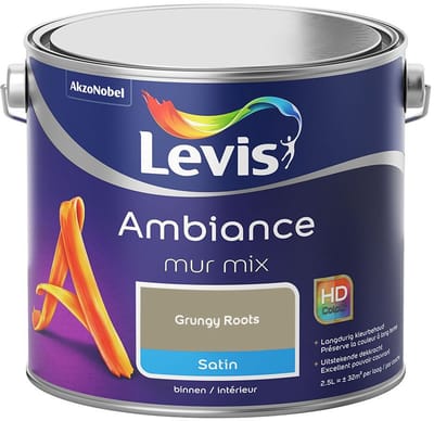 Levis - Ambiance Mur Satin Mix - Grungy Roots - Mengverf - 2,5 L