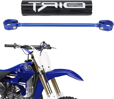 Motorfiets Stuurverhoger - Cross Bar - Rijcomfort Verbeteren - Aluminium Legering - 300mm Lengte - Blauw