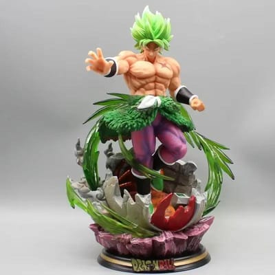 Super Saiyan Actiefiguur Pvc Model Standbeeld Cartoon Decoratieve Poppen Ornamenten Geschikt Voor Verzamelen Speelgoed. gray
