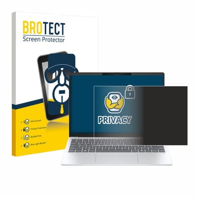 BROTECT - privacy screenprotector voor HP OmniBook 7 Aero 13 - Folie Beschermfolie Blauwlichtfilter