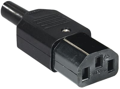 Transmedia C13 connector
