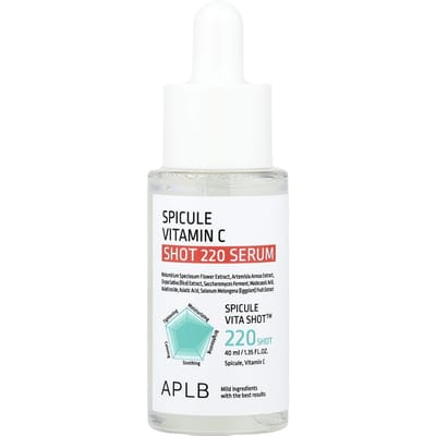 APLB, Spicule Vitamine C Shot 220 Serum, 40ml (1,35 fl oz)