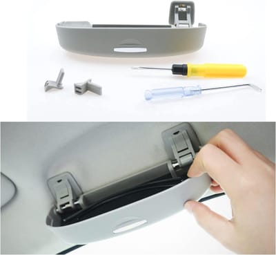 Zonnebrilhouder en brillenkoffer voor Toyota Yaris Cross 2021-2025 - Auto accessoires, brillenhouder, opbergoplossing voor auto