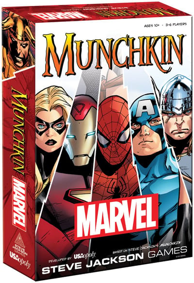 USAopoly Munchkin - Marvel Edition (EN)