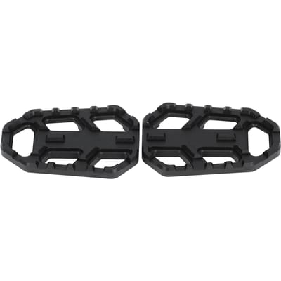 1 Paar Motorfiets Voetsteunen Antislip CNC Aluminiumlegering Motorfiets Voetsteun voor Versys X300 650 zwart
