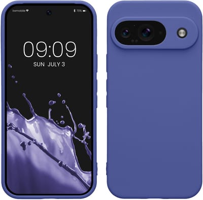 kwmobile telefoonhoesje geschikt voor Google Pixel 9 - Hoesje voor smartphone - Precisie camera uitsnede - In blauwpaars