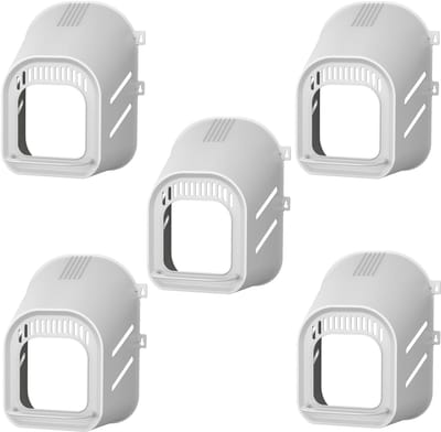 Basic Nest grijs 5 STUKS - legnest voor kippen voor tot wel 5 kippen voor wandmontage - kippennest - pluimve nest - kippenhok