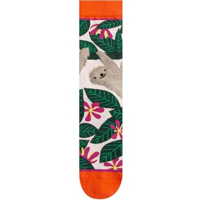 Product Rechte Netto Rode Lange Sokken Vrouwelijk Katoen Lente Illustratie Creatieve Grappige Herfst- en Winter Rechte Sokken One Size black