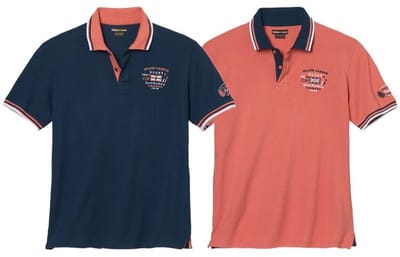 ATLAS FOR MEN - Set van 2 Polos Piqués Sportmen - Heren - Verkrijgbaar in grote maten - L