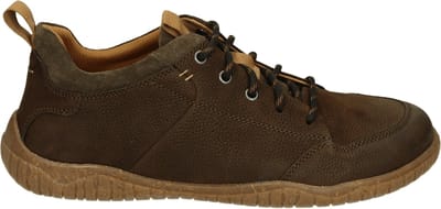 Josef Seibel - WALLACE 02 - Vrije tijdsschoenenHeren veterschoenHeren sneakersCasualBarefoot - Kleur: Bruin - Maat: 44