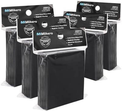 500 Stuks Zachte Verzamelenkaartenhoezen - Standaardformaat 66 x 91 mm - Perfect voor Sportkaarten