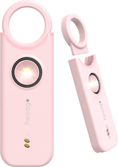 Persoonlijk Anti-Agressie Alarm met 135 dB Sirene en Zaklamp - Zelfverdediging voor Dames