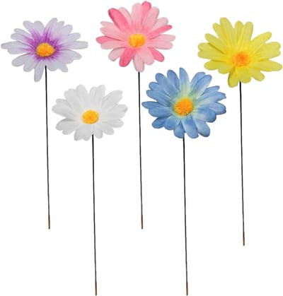Madeliefjes Tuinsteker - Decoratieve Bloemen - Tuin Aankleden - Levendige Kleuren - 54 x 30 cm - Kleurrijk