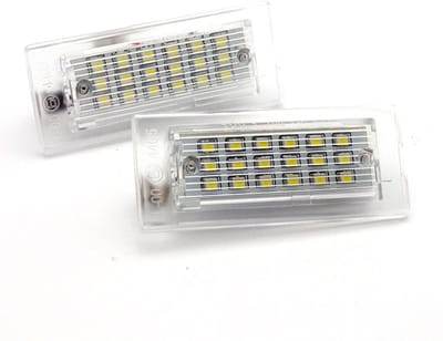 XEOD LED Kentekenverlichting - Kenteken verlichting - LED Kenteken verlichting geschikt voor: BMW X5 E53 & X3 E83- Canbus - 2 stuks 6000K