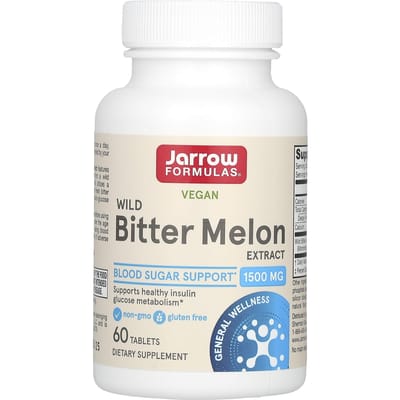 Wild Bitter Melon Extract 60 tabletten van Glycostat - wilde bittermeloen | Jarrow Formulas